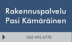 Rakennuspalvelu Pasi Kämäräinen logo